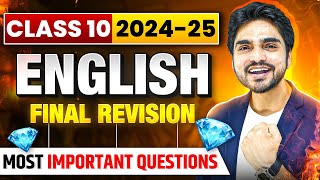 DIAMOND FINAL REVISION CLASS 10TH ENGLISH | EVERYTHING COVERED